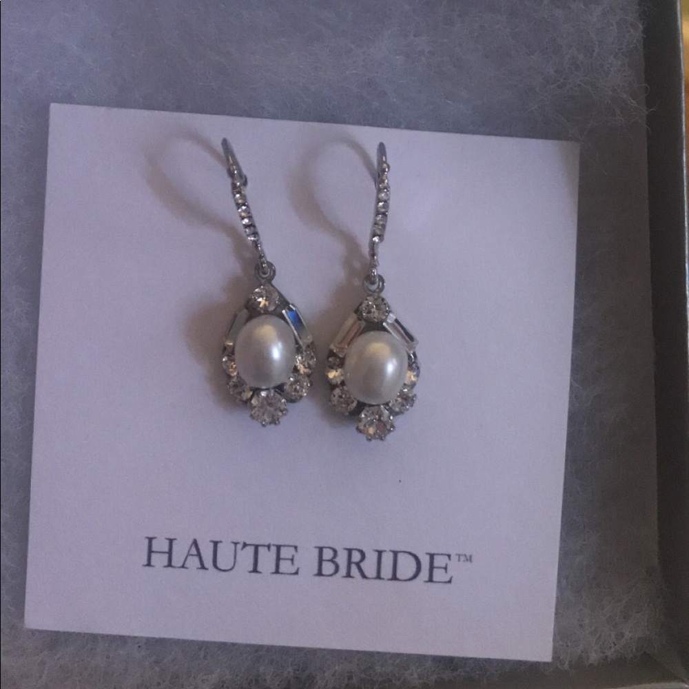 Haute Bride Swarovski Crystal Earrings